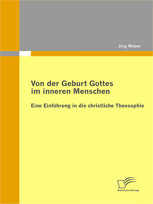 cover image of Von der Geburt Gottes im inneren Menschen